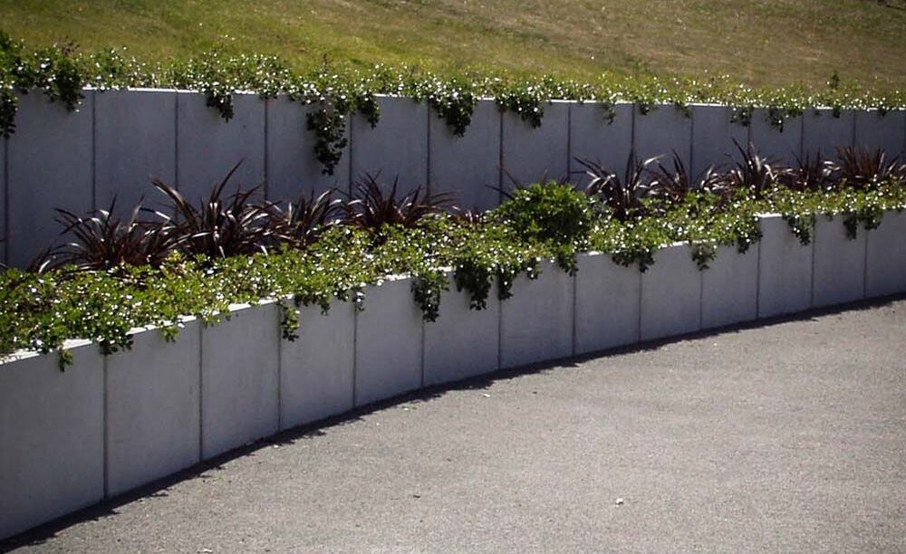 concrete garden edging